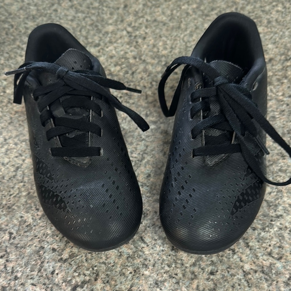 Adidas kids Black Soccer Cleats
